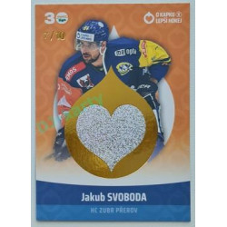 2022/23 Goal cards Chance Liga O kapku lepší hokej #KN-14 Jakub Svoboda Red 8/10