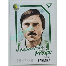 2023 Sportzoo Dekády fotbalové ligy #P-011 Antonín Panenka Portrét Canvas Paralel