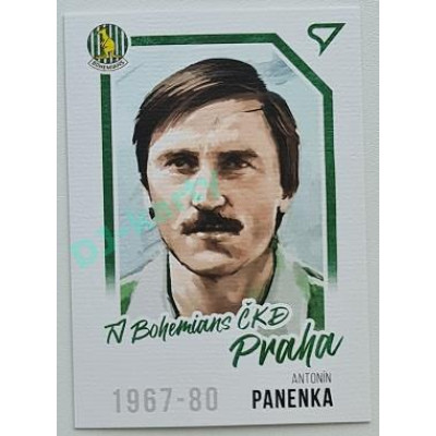 2023 Sportzoo Dekády fotbalové ligy #P-011 Antonín Panenka Portrét Canvas Paralel