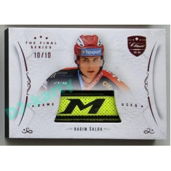2021/22 OFS The Final Series Radim Šalda #STI-SAR 10/10 Game Used Stick Red