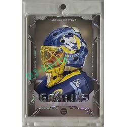 2023/24 Goal cards Chance Liga 2. série #G-16 Michal Postava Goalies Parallel xx/19