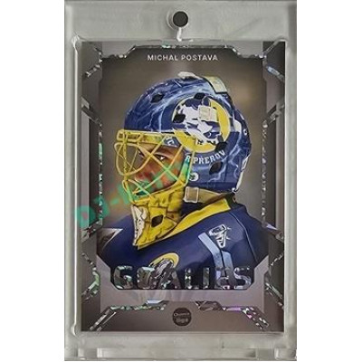 2023/24 Goal cards Chance Liga 2. série #G-16 Michal Postava Goalies Parallel xx/19