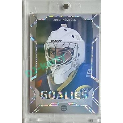 2023/24 Goal cards Chance Liga 2. série #G-18 Josef Němeček Goalies Parallel xx/19
