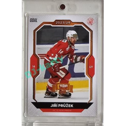 2023/24 Goal cards Chance Liga 2. série #335 Jiří Průžek Expo Gold 1of7
