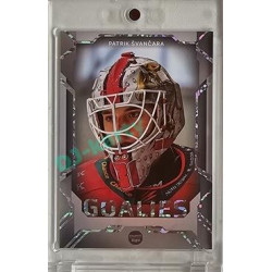 2023/24 Goal cards Chance Liga 2. série #G-19 Patrik Švančara Goalies Parallel xx/19