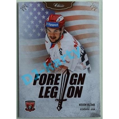 2020/21 OFS 2. série Kevin Klíma #FL-KKL Foreign Legion RED /55