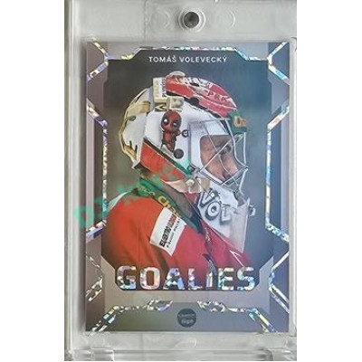 2023/24 Goal cards Chance Liga 2. série #G-21 Tomáš Volevecký Goalies Parallel xx/19
