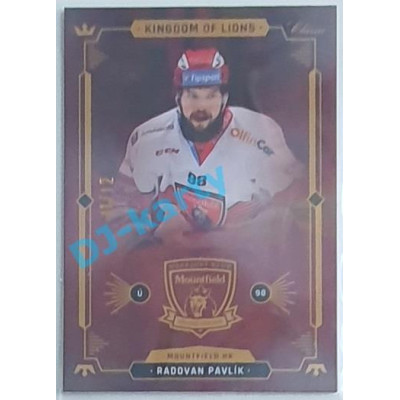 2021 OFS Kingdom of Lions Radovan Pavlík #B21 11/12 Rainbow