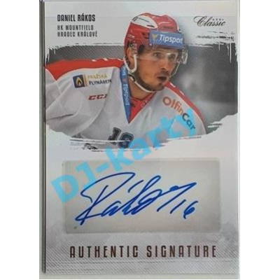 2019/20 OFS Daniel Rákos #AS-DRÁ 3/6 Authentic Signature Rainbow (Level 1)