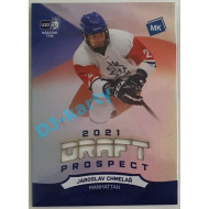 2021 MK reprezentace Jaroslav Chmelař #DP5 Draft Prospects Rainbow laser