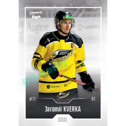 2022/23 Goal Cards Chance Liga 1. série #042 Jaromír Kverka