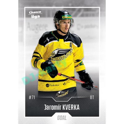 2022/23 Goal Cards Chance Liga 1. série #042 Jaromír Kverka