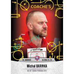 2022/23 Goal Cards Chance Liga 2. série #42 Michal Barinka Coach´s