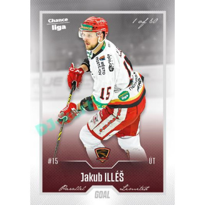 2022/23 Goal Cards Chance Liga Update #431 Jakub Illéš Silver 1 of 60