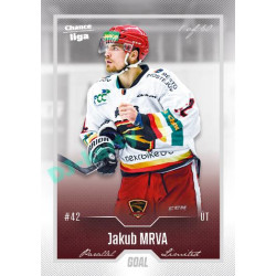 2022/23 Goal Cards Chance Liga Update #433 Jakub Mrva Silver 1 of 60