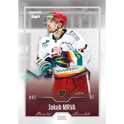 2022/23 Goal Cards Chance Liga Update #433 Jakub Mrva Silver 1 of 60