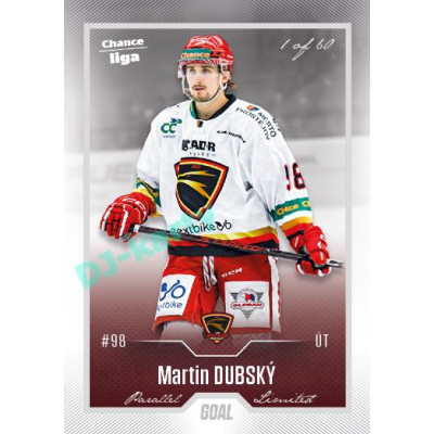 2022/23 Goal Cards Chance Liga Update #436 Martin Dubský Silver 1 of 60