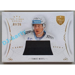2021/22 OFS The Final Series Tomáš Mertl #STI-MEO 01/20 Game Used Stick Gold