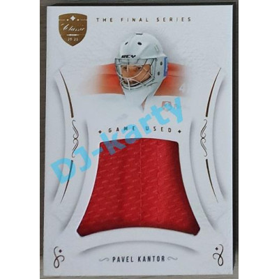 2021/22 OFS The Final Series Pavel kantor #JER-PK Game Used Jersey Gold PROMO