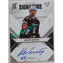 2021/22 Sportzoo TIPSPORT ELH Martin Kohout #SL2-MK 44/60 Signature level 2