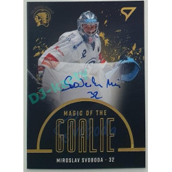 2022/23 Sportzoo ELH 1. série #MGS-MS Miroslav Svoboda Magic of the Goalie Auto xx/85