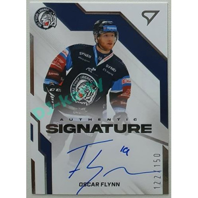 2022/23 Sportzoo ELH 1. série #AS1-OF Oscar Flynn Signature level 1 xxx/150