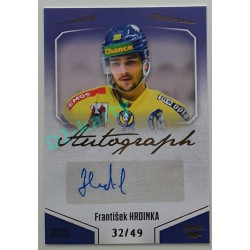 2022/23 Goal Cards Chance Liga 1. série #A-39 František Hrdinka Autograph 32/49