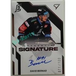 2022/23 Sportzoo ELH 2. série #AS2-DB David Bernad Signature level 2 xxx/100