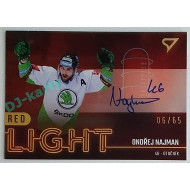 2022/23 Sportzoo ELH 2. série #RLS-ON Ondřej Najman Red Light Auto xx/65