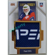 2022/23 Goal Cards Chance Liga 2. série #J-31 Pavel Jekel Jumbo Jersey EXPO 1/1