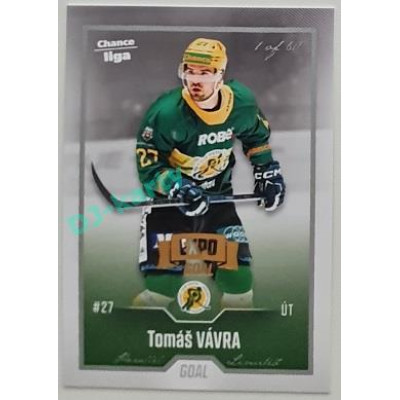 2022/23 Goal Cards Chance Liga Update #419 Tomáš Vávra Expo Silver 1 of 3