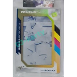 2023 MK The Gamers #PP-JŠ Jan Ščotka 2021 Printing Plate 1/1 Cyan