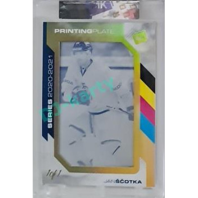 2023 MK The Gamers #PP-JŠ Jan Ščotka 2021 Printing Plate 1/1 Cyan