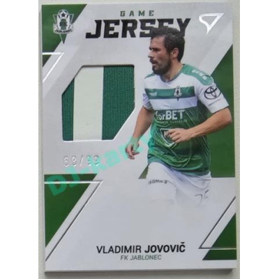 2022/23 Sportzoo Fortuna Liga 2. série #GJ-JO Vladimir Jovovič Game Jersey 68/99