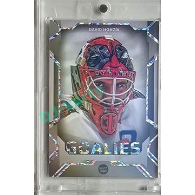 2023/24 Goal cards Chance Liga 2. série #G-28 David Honzík Goalies Parallel xx/19