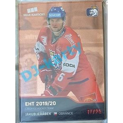 2020 MK reprezentace Jakub Jeřábek EHT #13 17/25 Red
