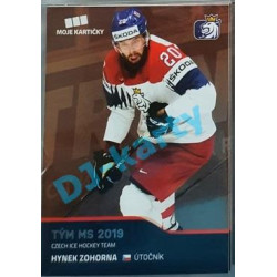 2020 MK reprezentace Hynek Zohorna Tým MS 2019 #60 Red Promo