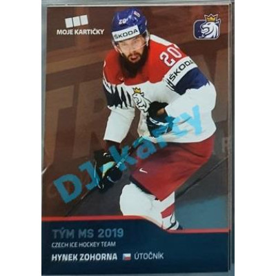 2020 MK reprezentace Hynek Zohorna Tým MS 2019 #60 Red Promo