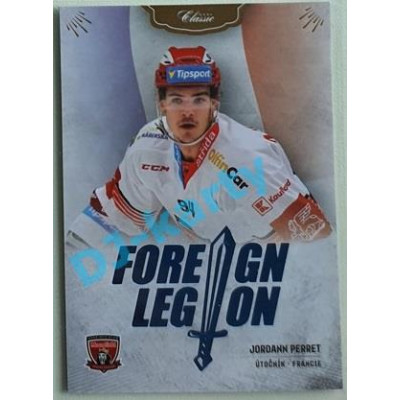 2020/21 OFS 2. série Jordann Perret #FL-JPE Foreign Legion BLUE /66