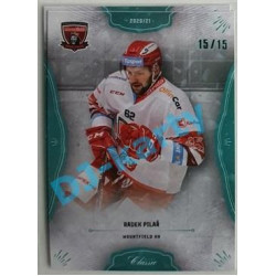 2020/21 OFS 1. série Radek Pilař #72 15/15 Blue Aquadropp