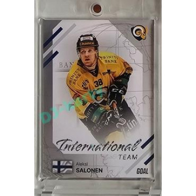 2023/24 Goal cards Chance Liga 2. série #IN-01 Aleksi Salonen International Parallel xx/19