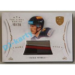 2021/22 OFS The Final Series Patrik Prymula #STI-PRR 10/20 Game Used Stick Gold