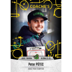 2022/23 Goal Cards Chance Liga 2. série #43 Peter Pútec Coach´s