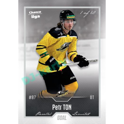 2022/23 Goal Cards Chance Liga 1. série #043 Petr Ton Silver 1 of 60