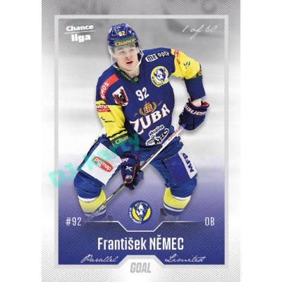 2022/23 Goal Cards Chance Liga Update #445 František Němec Silver 1 of 60
