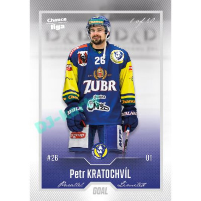 2022/23 Goal Cards Chance Liga Update #447 Petr Kratochvíl Silver 1 of 60