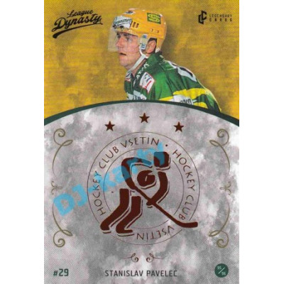 2021 Legendary Cards League Dynasty Vsetín Stanislav Pavelec #44 Cooper 1 of 77
