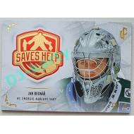 2021/22 Legendary Cards SAVES HELP MEMORABILIA SERIES #SH-002 Jan Bednář Red xx/50