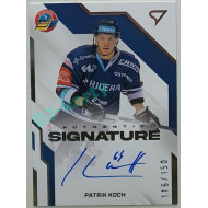 2022/23 Sportzoo ELH 1. série #AS1-KC Patrik Koch Signature level 1 xxx/150