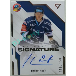 2022/23 Sportzoo ELH 1. série #AS1-KC Patrik Koch Signature level 1 xxx/150